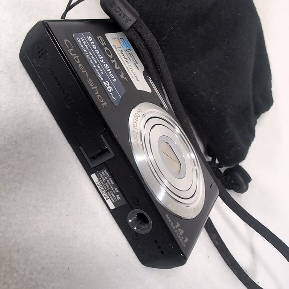 Sony Cybershot DSC-W610 Black WORKING TESTED Charging Adapter Battery 14.1MP 4X - Picture 16 of 16